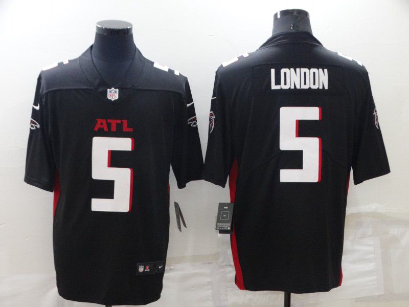 Men Atlanta Falcons #5 London Black New 2022 Nike Limited Vapor Untouchable NFL Jersey